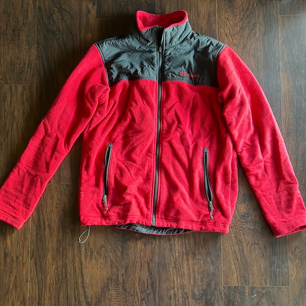 Men’s Columbia fleece full zip sweater